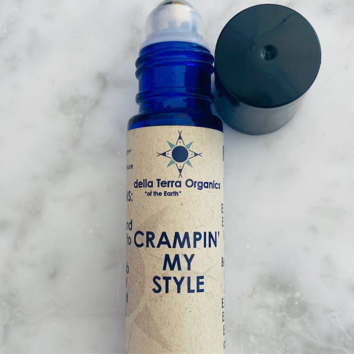 Essential Oil: Crampin' My Style for wholesale by della Terra Organics
