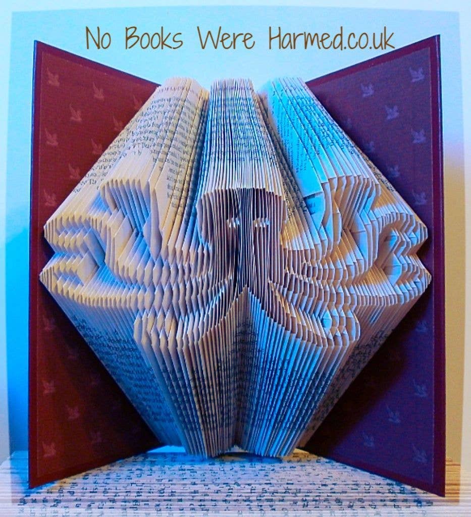 No Books Were Harmed.co.uk – wholesale Sculpture – Release the Kraken/Octopus Hand Folded Book Art Sculpture2