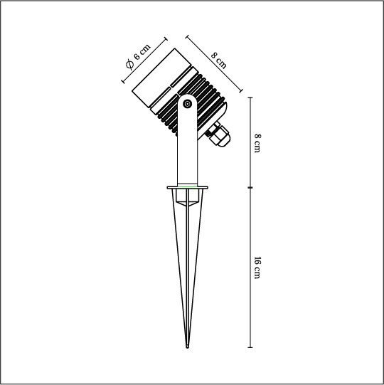 LightsOn - Vendita all'ingrosso Luce per esterni/da giardino - Nova LED dimmerabile per esterni con Bluetooth6