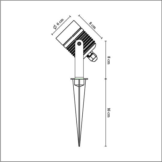 LightsOn - Wholesale Outdoor/Lawn Light - Arcus8