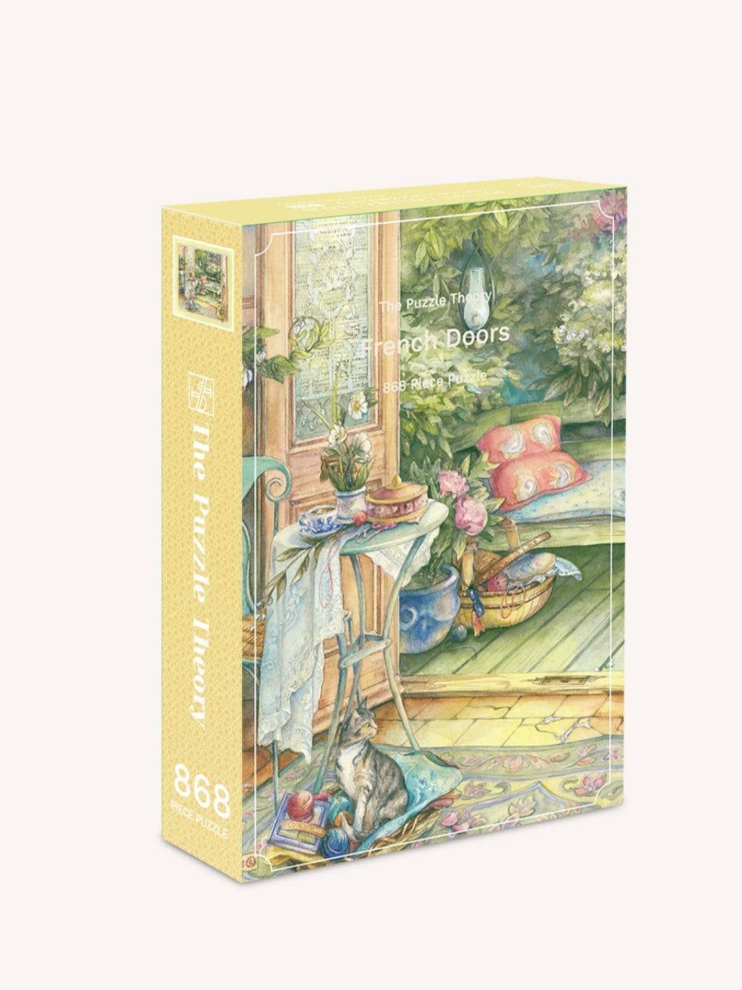 The Puzzle Theory - Wholesale Puzzle - Adult - Kim Jacobs French Doors - 896 Piece Puzzle1