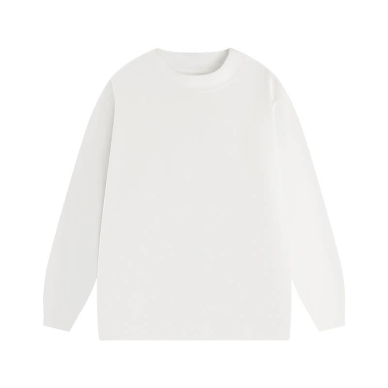 Rosa Clothing - Wholesale T-Shirt - Women's - Basic Loose casual crewneck t-shirt long sleeve Sweatshirt0