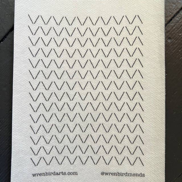 Wrenbirdarts – Kit de costura artesanal por atacado – Conjunto de transfers laváveis para remendo Creme #10 padrões de artes têxteis3