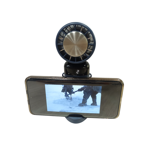 Showcase - Wholesale Handheld Electric Fan - Cool Chill Fan with Ice Plate Blue10