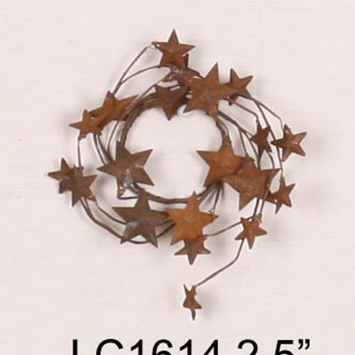 Rustic Charm Candle Ring for wholesale by Tellon Investment & Trade