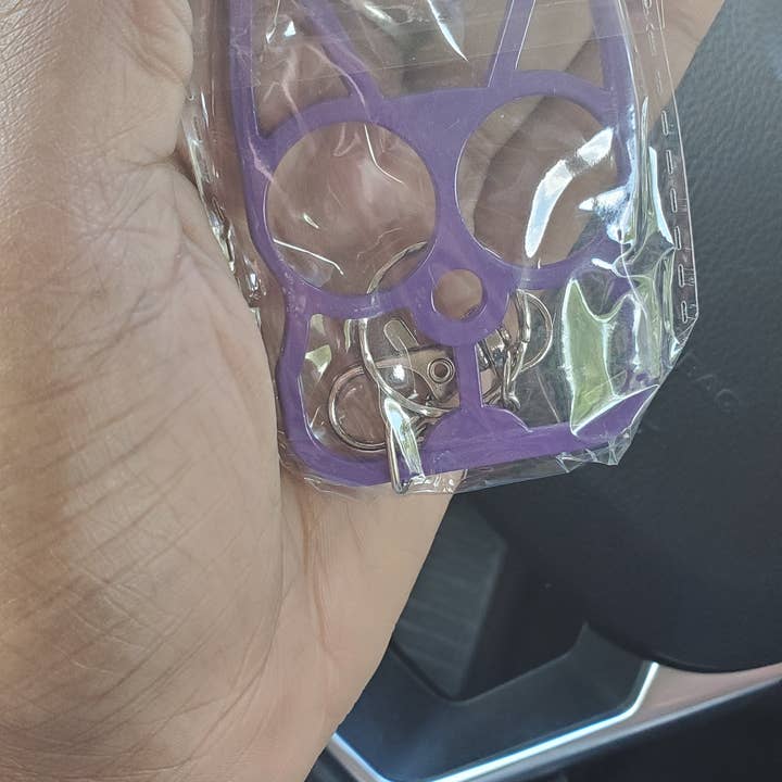 Crystalz Collection - Wholesale Keychain - Women's - Defense Kitty Keychains