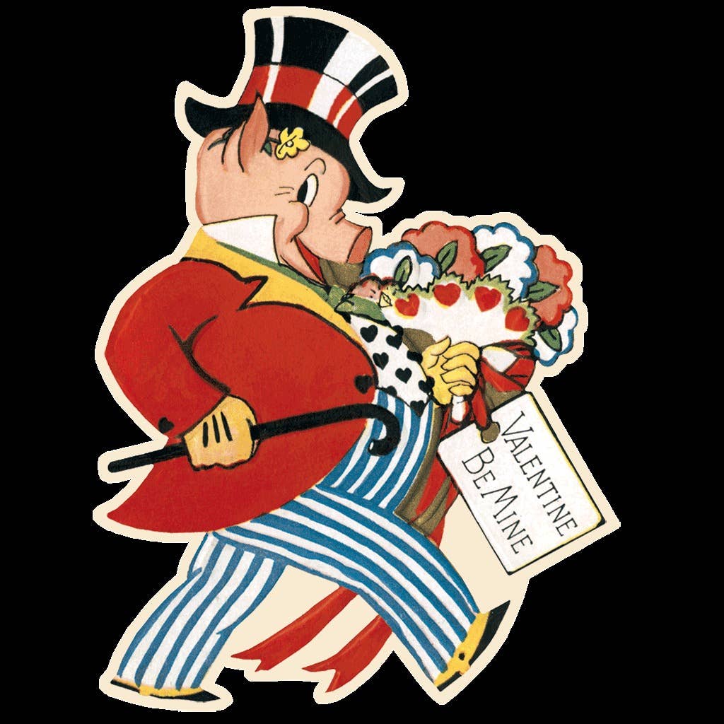 Laughing Elephant - Wholesale Valentine's Day Card - Be My Valentine! - Valentines Packet1