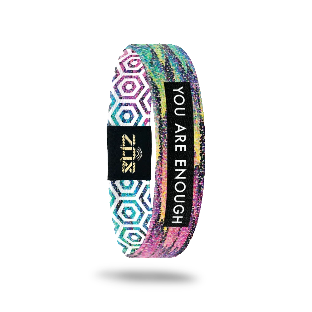 ZOX - Wholesale Woven/Braided Bracelet - You Are Enough Interactive Affirmation Bracelet1