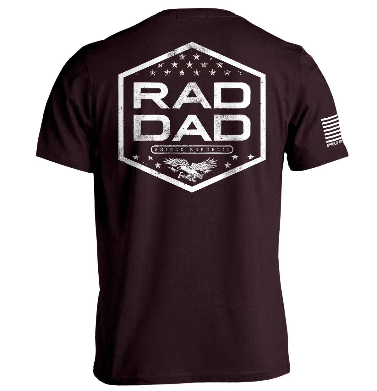 Shield Republic - Wholesale Hoodie - Men's - Rad Dad (Eagle and Stars)5