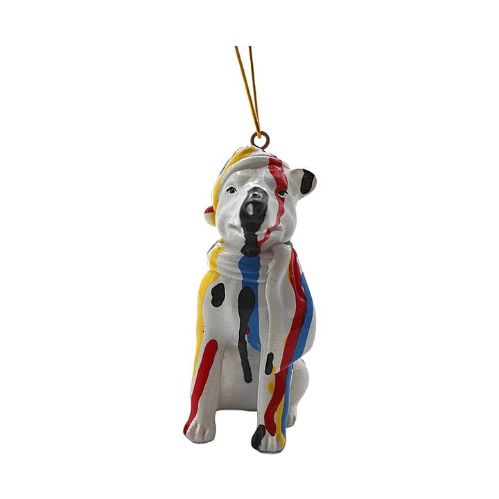 Siberian Husky Holiday Dog Ornament for wholesale by Interior Illusions Plus