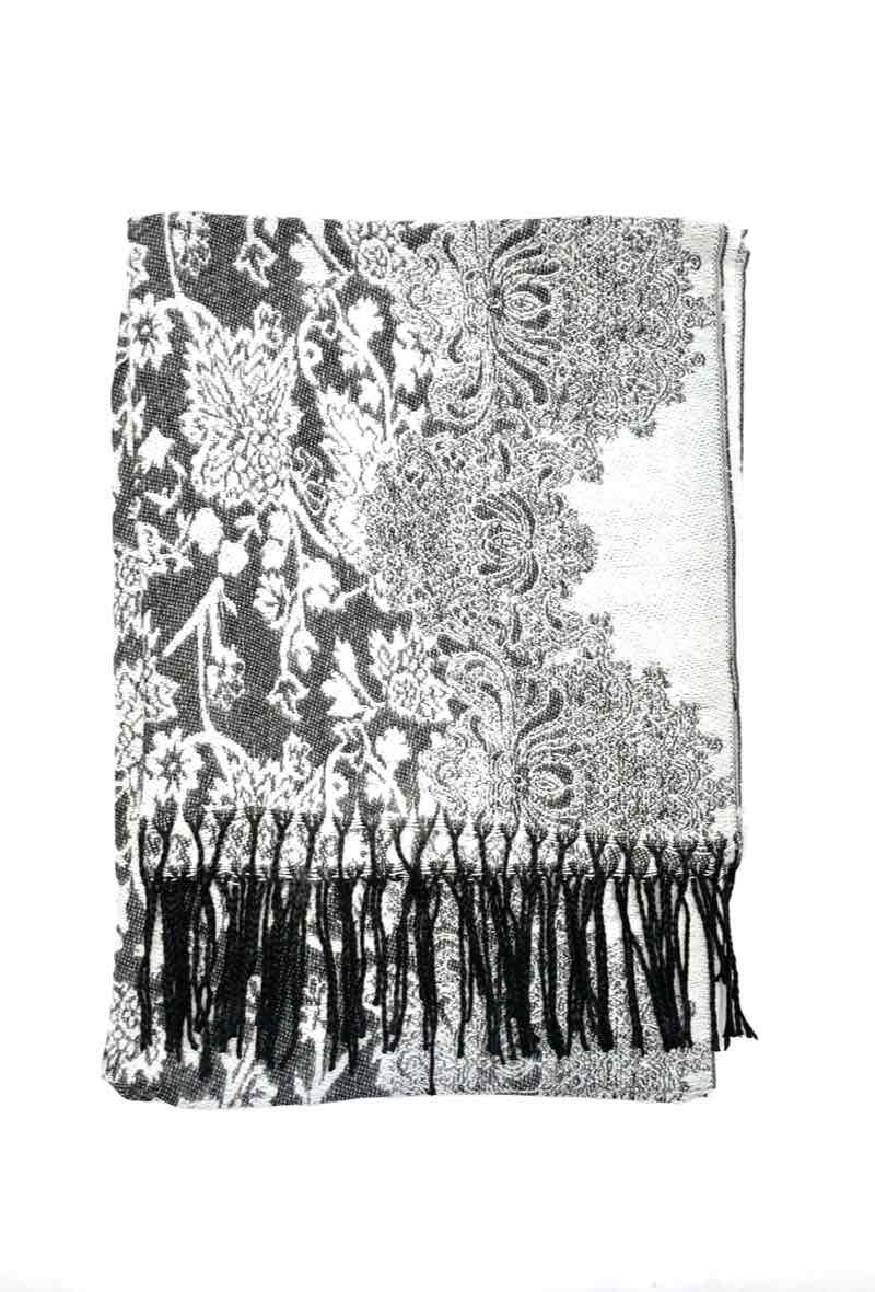 LINETA - Wholesale Scarf - Women's - Fringe scarf6