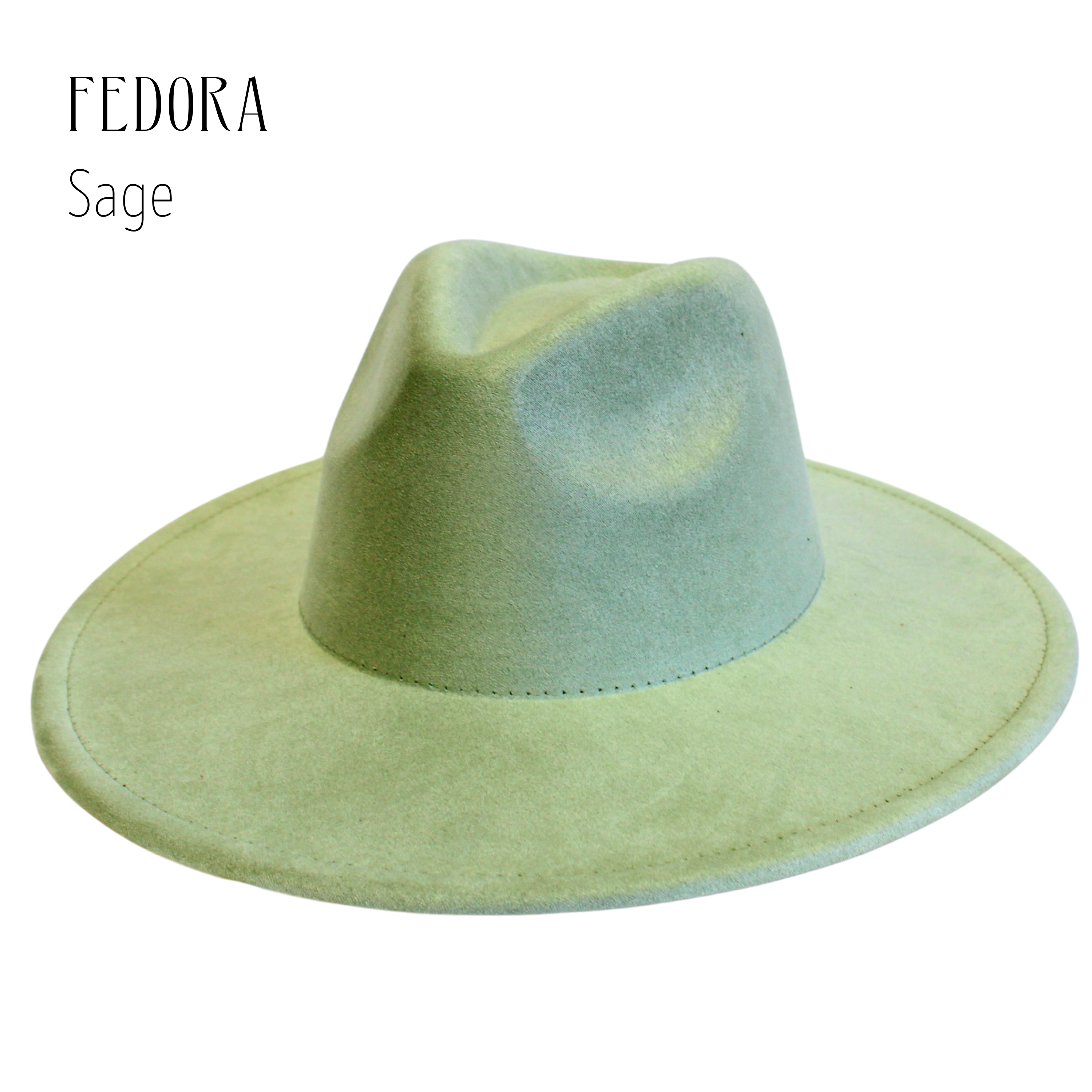 Wildflowers and Barley – Großhandel Fedora-Hut – Damen – Vegan-Wildleder-Blanko-Rancher-Krone-Fedora – Verstellbarer Hut für DIY & Hutverbrennung19