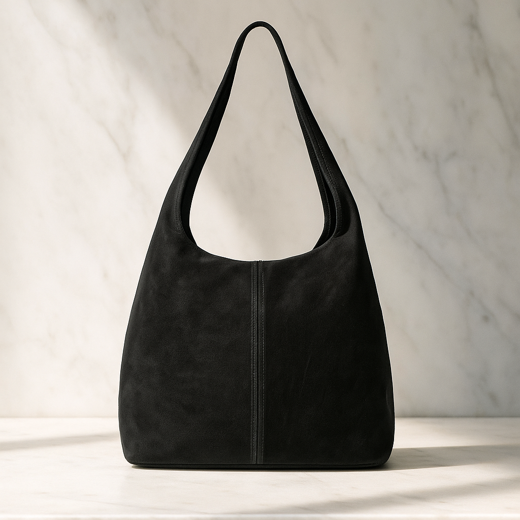 TAKEASY – wholesale Shoulder bag – women's – Suede Leather Hobo Bag5
