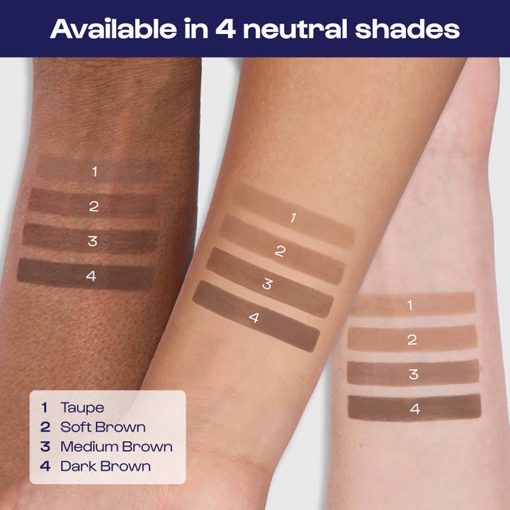 Alleyoop Makeup | Clean Beauty & Wellness - Wholesale Eyebrow Pencil/Filler - Swift Brow Shape + Fill Brow Pencil- Dark Brown5