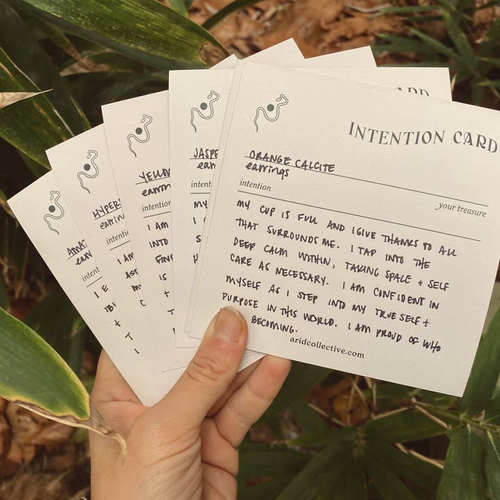 Arid Collective - Wholesale Jewelry Set - Unique Brass & Crystal Earrings | Reiki Infused | Handmade7