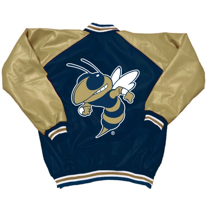 Lojo Collegiate Apparel - Wholesale Varsity/Baseball Jacket - Women's - Georgia Tech Varsity Letterman Jacket