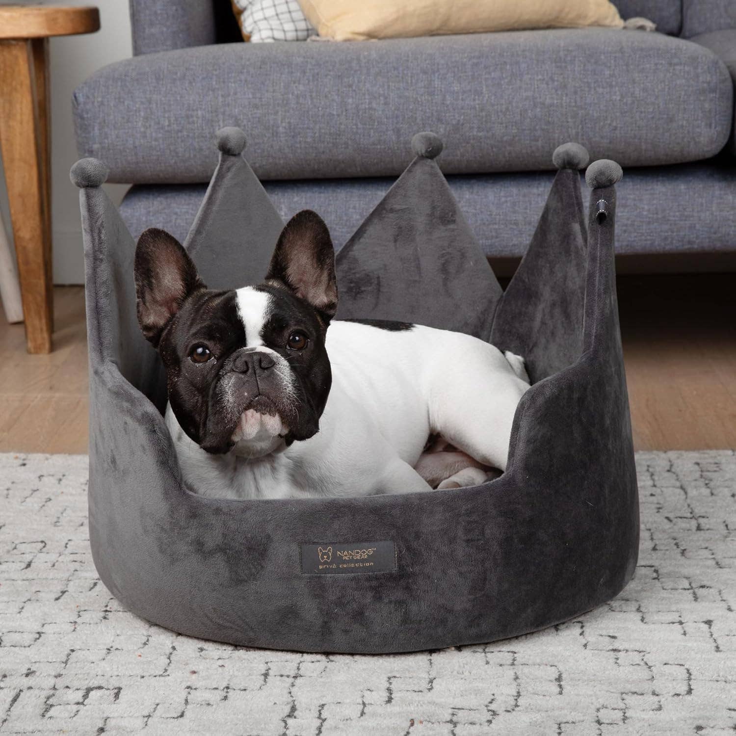 Amazon Nandog Pet Gear Crown Bed NANDOG Pet Gear Crown Cozy Round