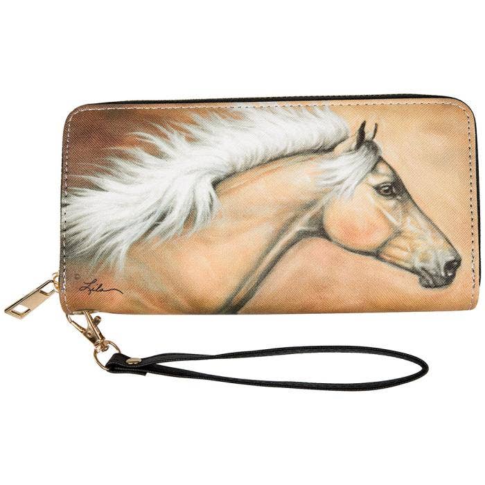 Palomino Clutch Wallet for wholesale by Kelley and Company