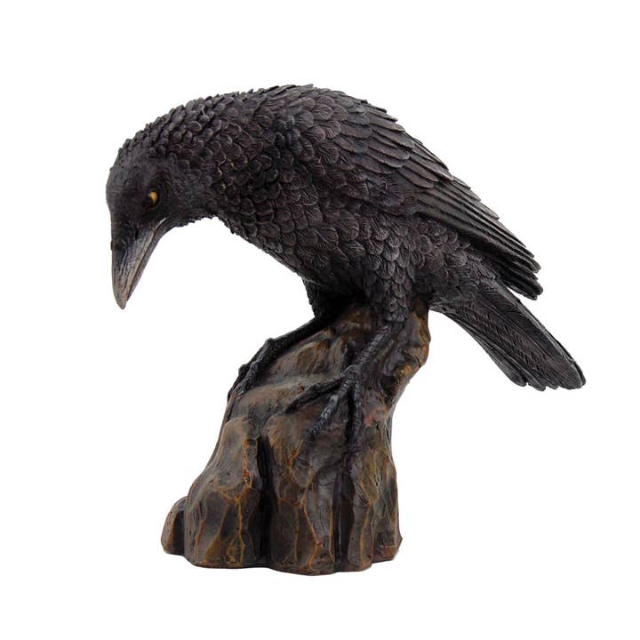Pacific Trading - Wholesale Decorative Figurine - 8729 Raven Halloween Decoration