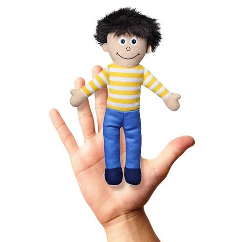 Silly Puppets Bobby Finger Puppet (7.5") for wholesale by Silly Puppets
