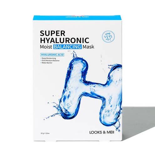 Super Hyaluronic Moist Balancing Mask for wholesale by Looks & Meii