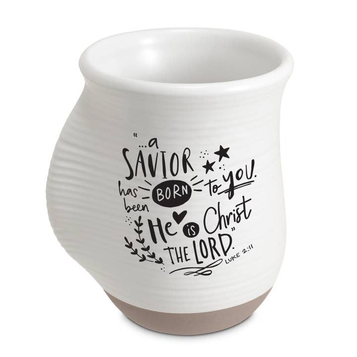 Dicksons – Großhandel Kaffeebecher – 👀 LCP Becher/Handwärmer Savior Born, 14 Unzen, Weiß