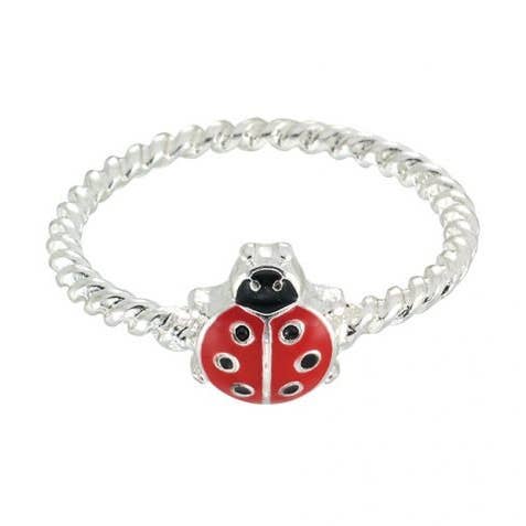 Coccinelle en émail RG-12 pour la vente par World End Imports Jewelry & Gifts