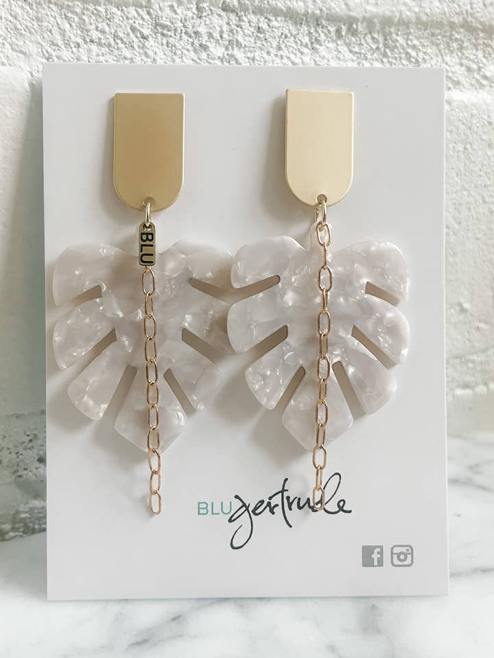 Bella earring for wholesale by Blu Gertrude