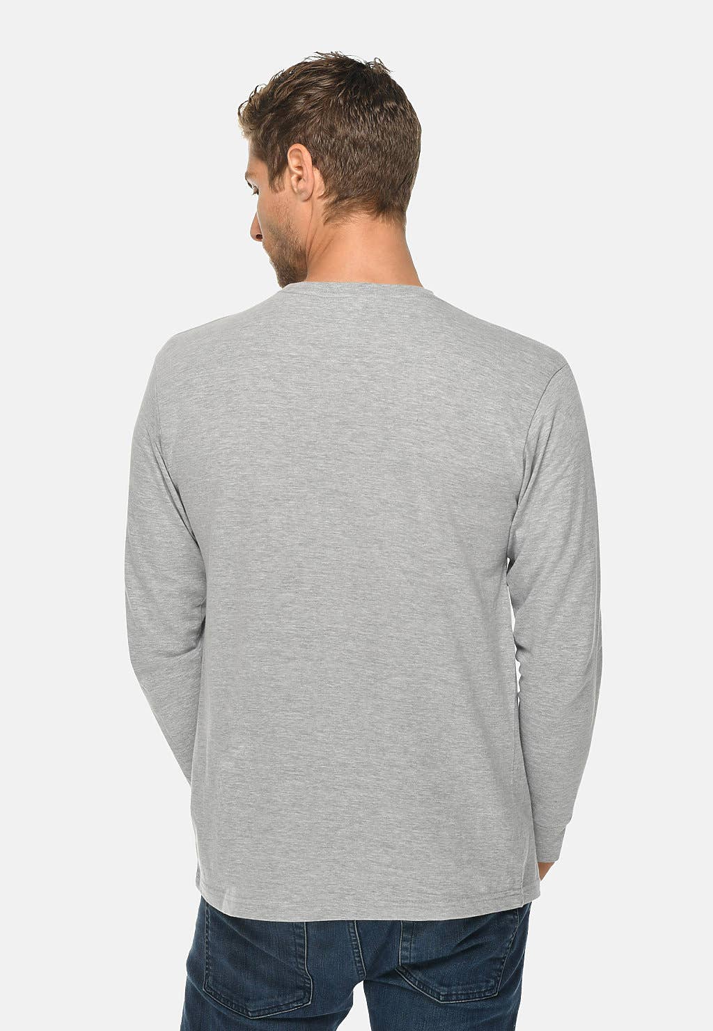 Lane Seven Apparel - Vendita all'ingrosso Maglietta - Uomo - Maglietta girocollo a maniche lunghe77