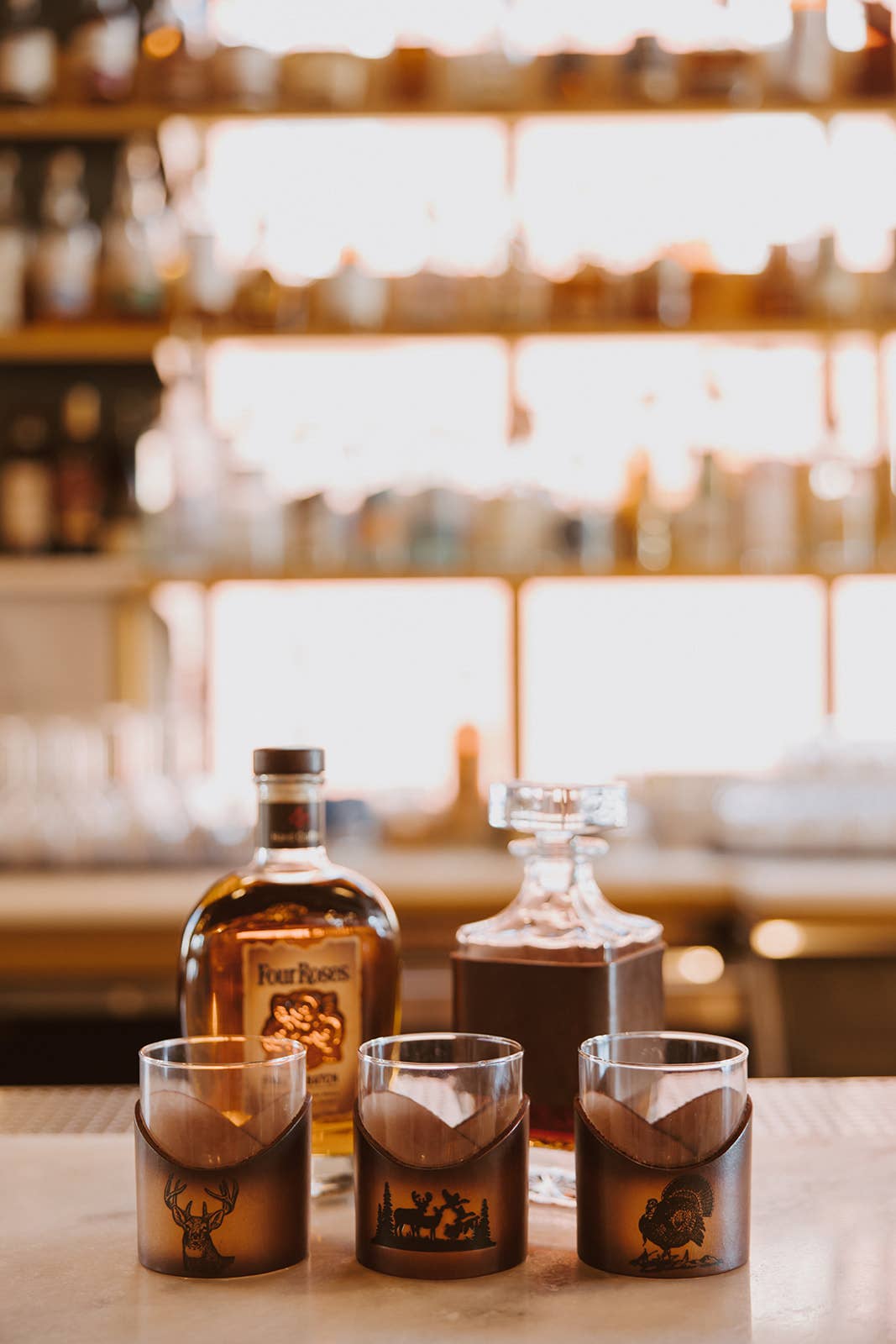 Lindy Leather - Wholesale Decanter - Custom Leather Decanter9