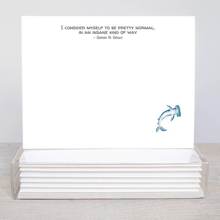 Pretty Normal Box Card Set for wholesale by Mac and Mo Studio - Luxury Stationery and Greeting Cards