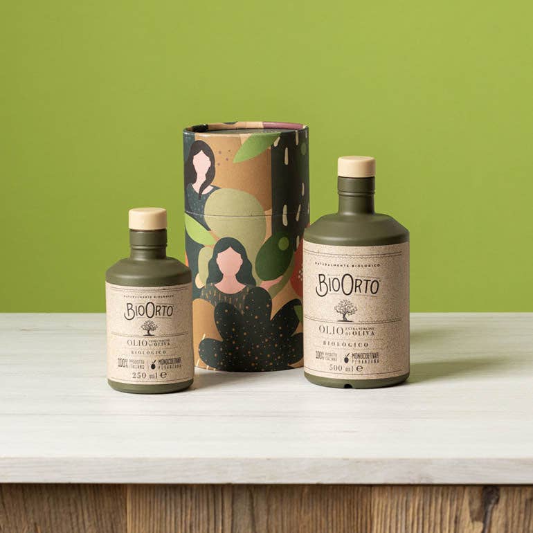 Bio Orto Società Cooperativa Agricola – wholesale Olivolja – Peranzana erosolivolja i elegant presentförpackning1