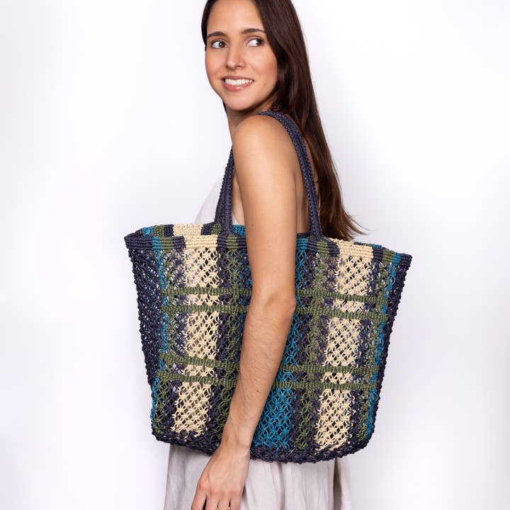 Tin Marin - Wholesale Tote bag – Women's - Kulu Woven Jute Tote3