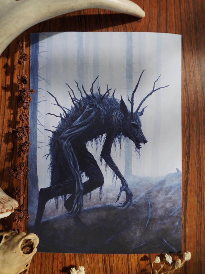 "L'Hunter" Impression d'Art Wolfman pour la vente par CDW Artistry