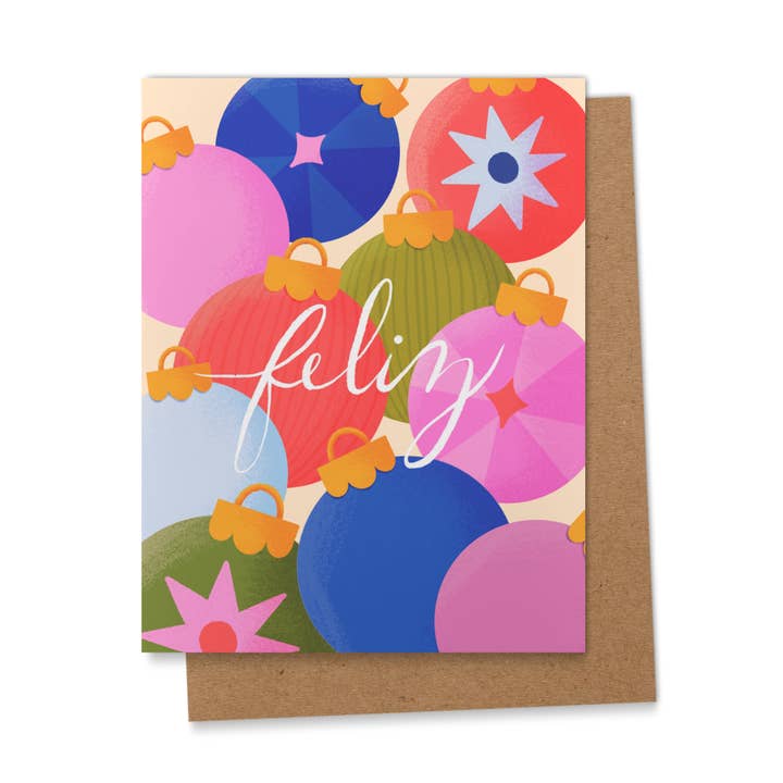 Feliz Cartão de Natal Espanhol por atacado de Ana Peake