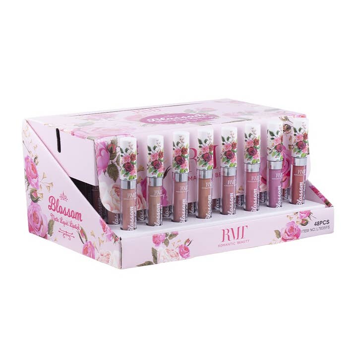 PINEAPPLE Beauty - Wholesale Lipstick - Romantic Beauty L7035FS Nude Matte Liquid Lipstick - 48pc1