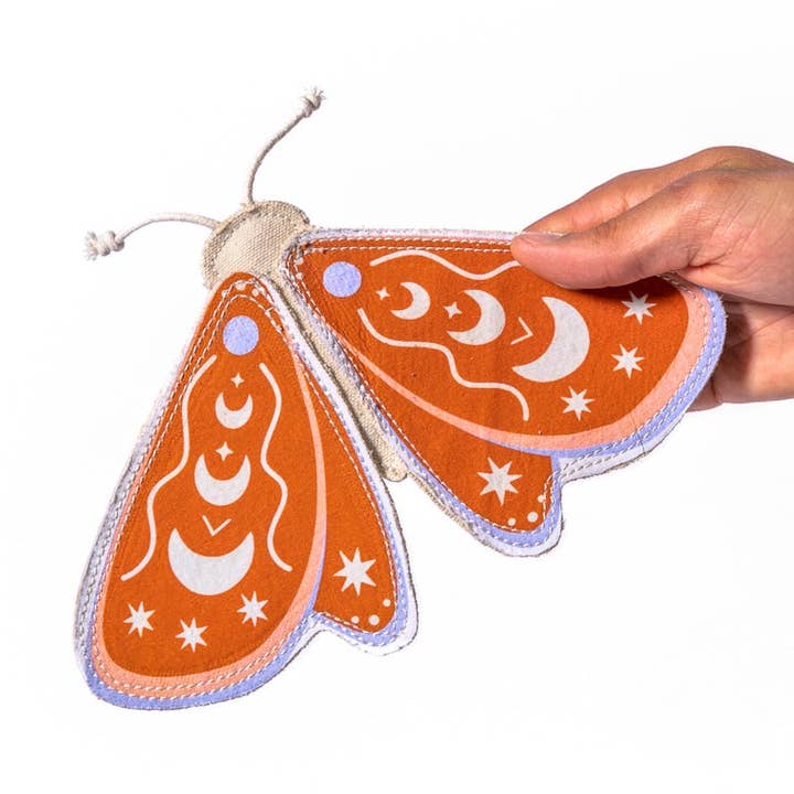 Canvas Luna Moth Toy - Last Chance for wholesale by Awoo