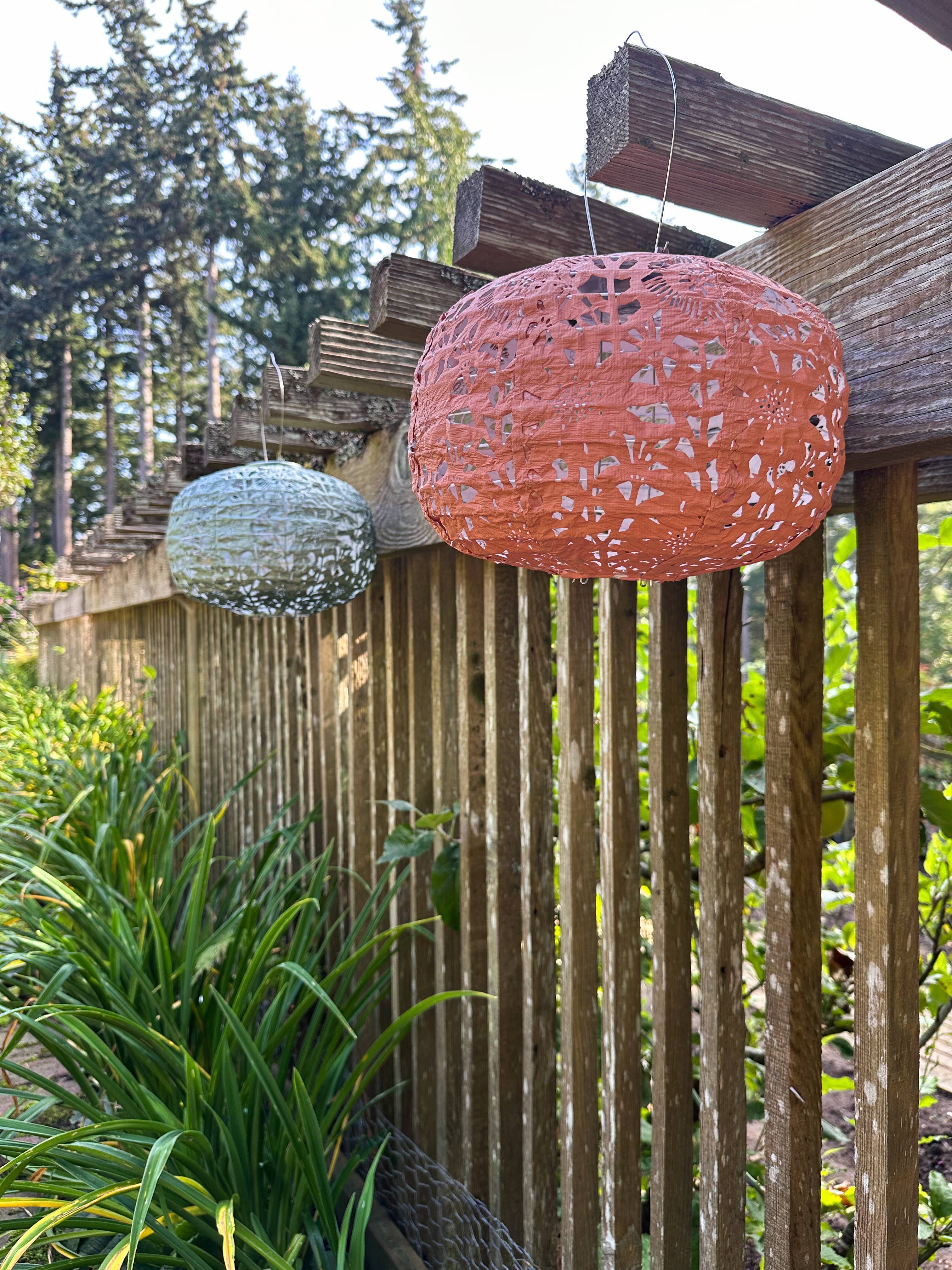 Allsop Home & Garden - Wholesale Outdoor/Lawn Light - Stella Square Sunflower 11" Solar Lantern - Clay3