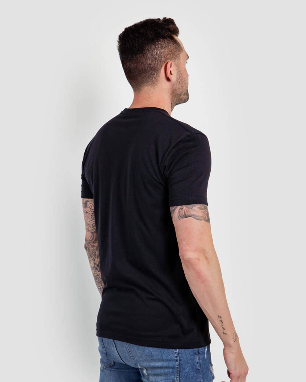 INTO THE AM - Wholesale T-Shirt - Men's - Men's Premium Basic Tee - Soft Fitted Blank T-Shirts3