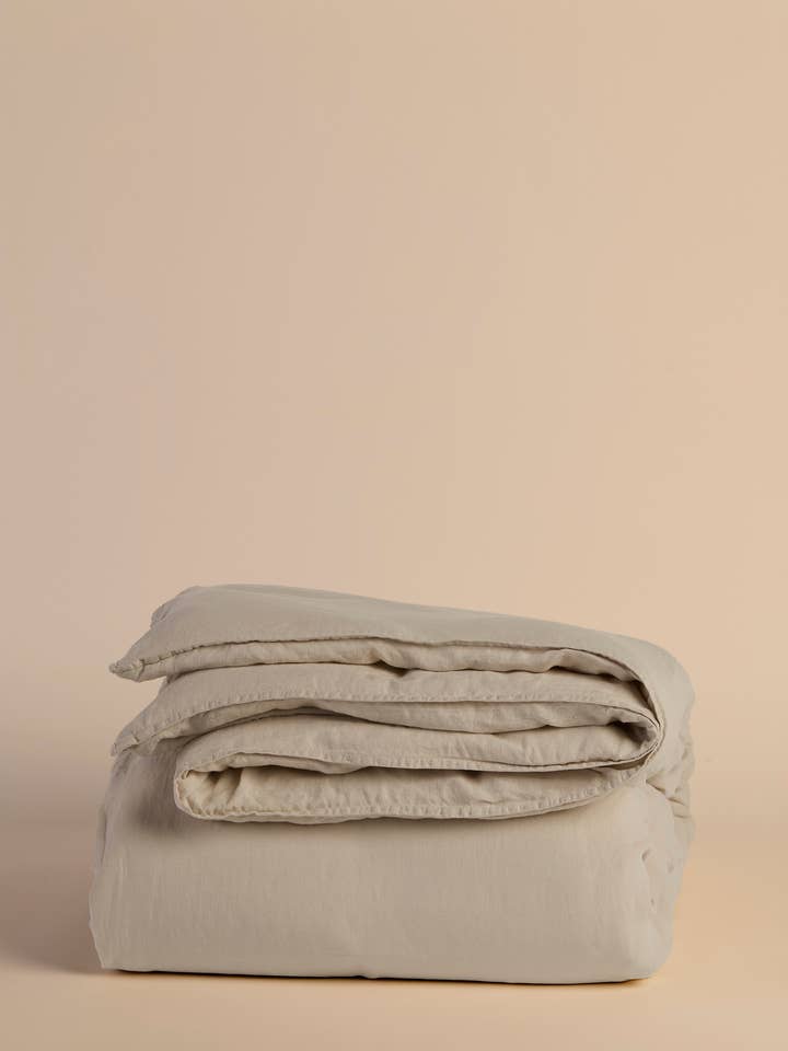 Housse de couette en chanvre pour la vente par Evenfall Home