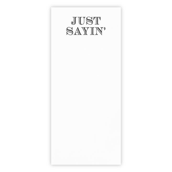 Santa Barbara Design Studio by Creative Brands - Wholesale Stationery/Notecard Set - Notepaper in Acrylic Tray - Just Sayin'1