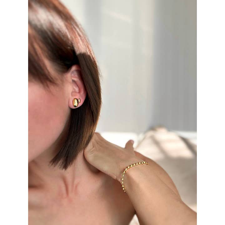 Bowie & Co - Wholesale Stud/Post Earrings - Origins Tiny Pebble Studs