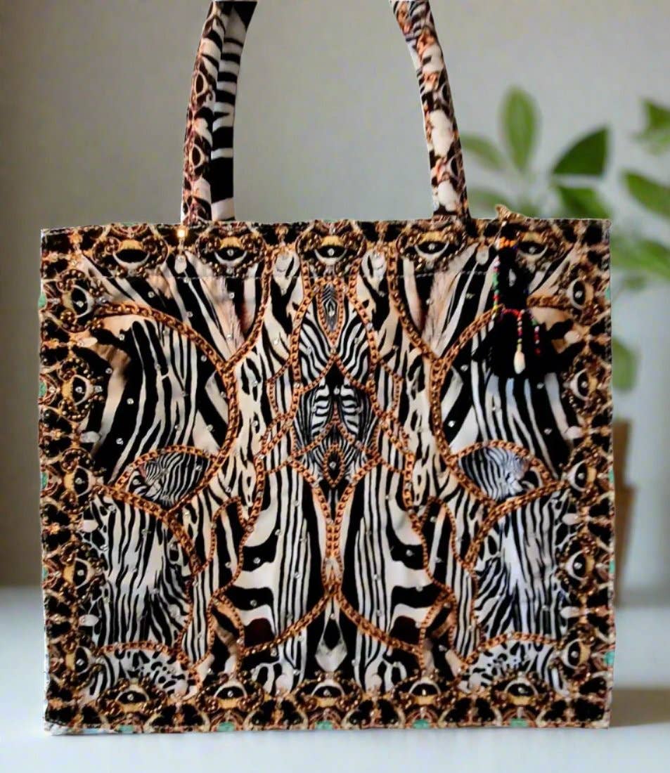 Kaftans that Bling - Wholesale Tote bag – Women's - Large Embellished Tote Bag
