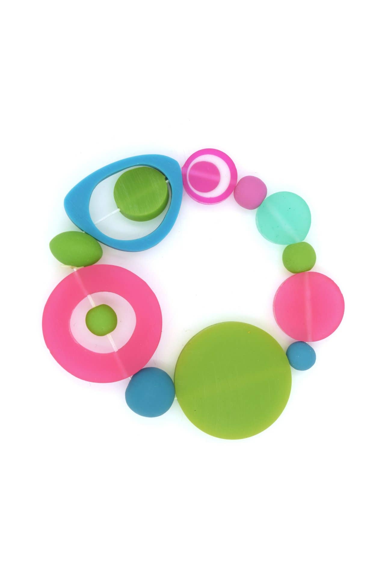 Nusantara Inc. - Wholesale Beaded Bracelet - Diwali Resin Bracelet-028050