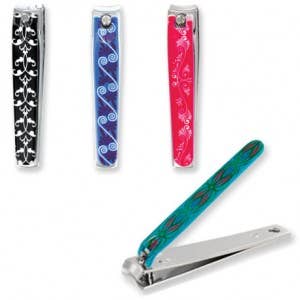 Nail Clippers- Assorted Designs for wholesale by Turnovers Inc
