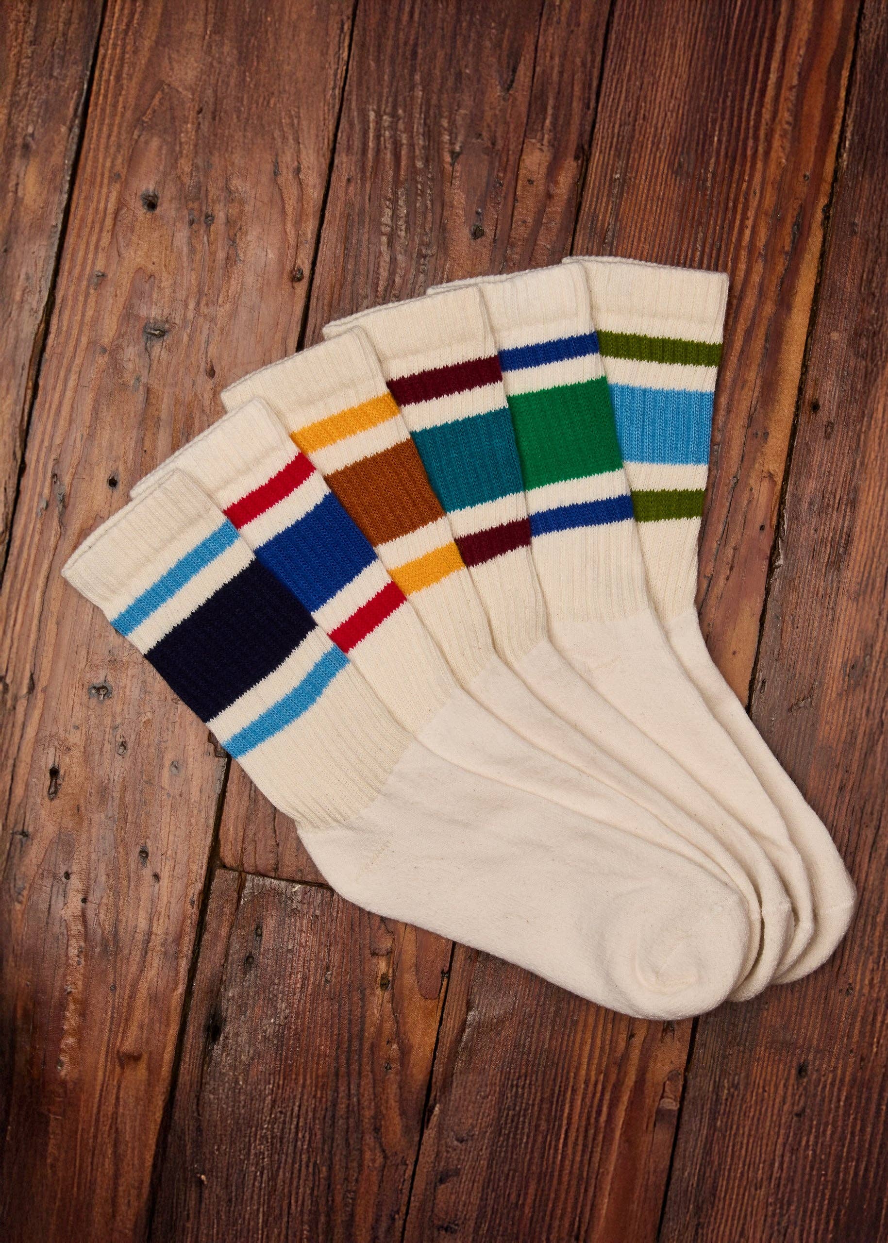 American Trench - Wholesale Sokken - Uniseks - The Retro Stripe sokken5