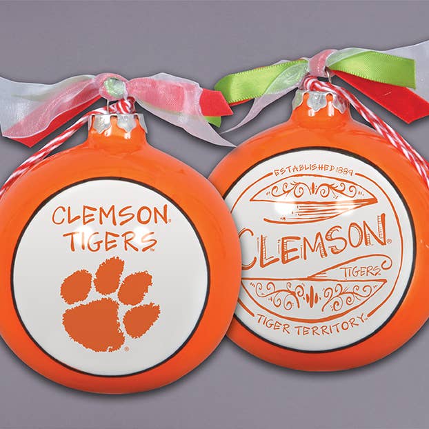CLEMSON Est. Orn for wholesale by MAGNOLIA LANE