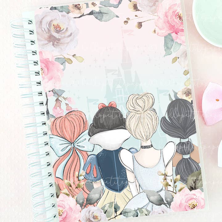 Stickerbuch (Prinzessinnen) – wiederverwendbare Aufbewahrung für Aufkleber für den Großhandel von Hello Petite Paper