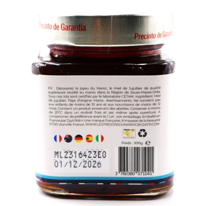 Zayti L.T.D.M - Wholesale Honey - 100% Pure and Authentic Moroccan Jujube Honey2