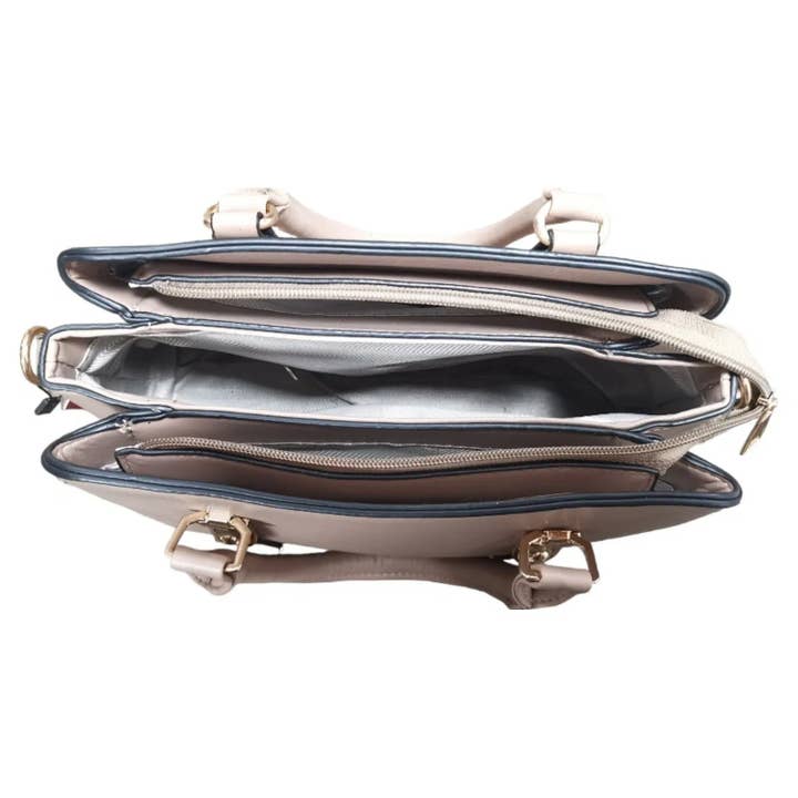 Superbia - Wholesale Top Handle Bag - Women's - 3 Compartment Classic Medium Top Handle Bag -88314